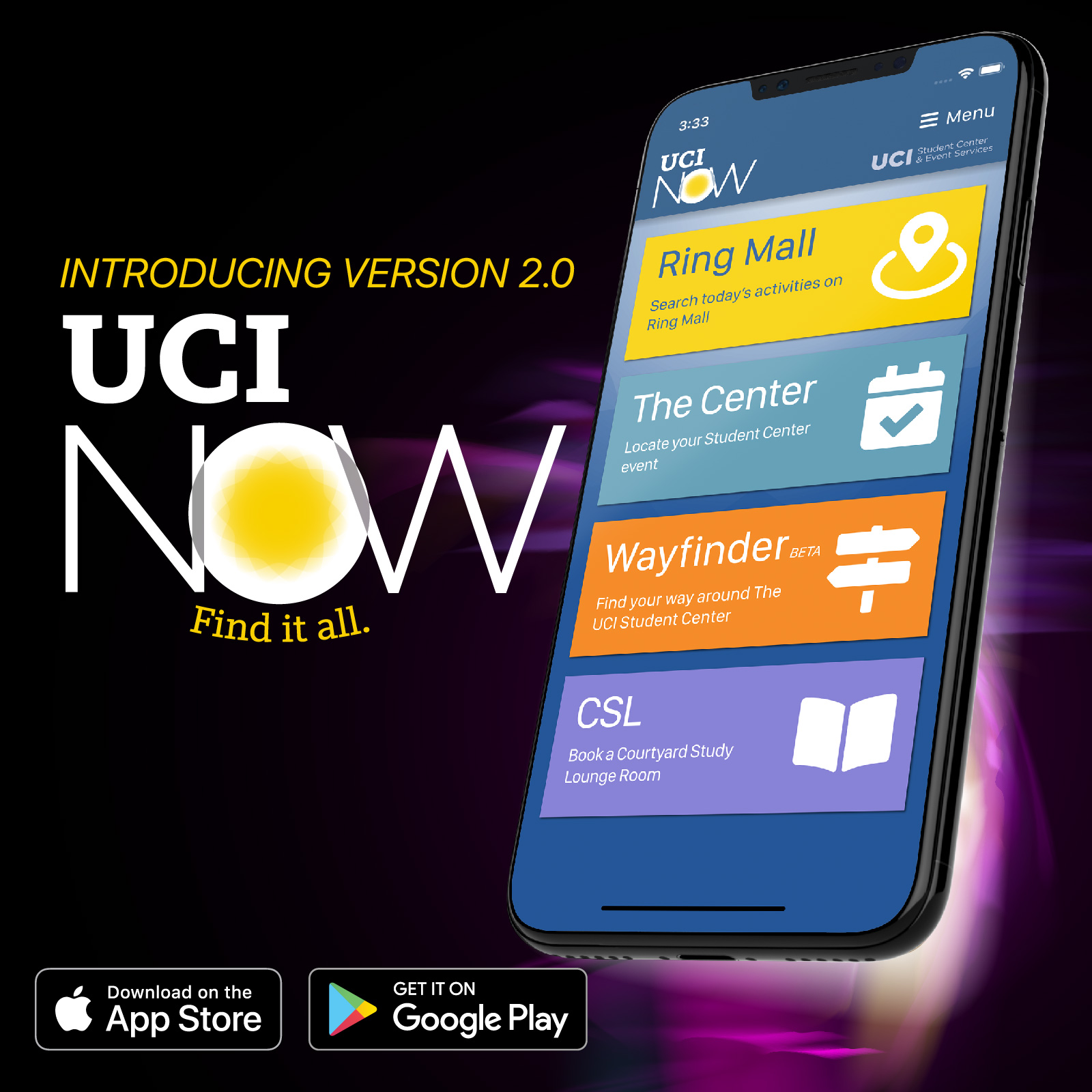 Get More from UCI—Download the <em>UCI Now</em> App