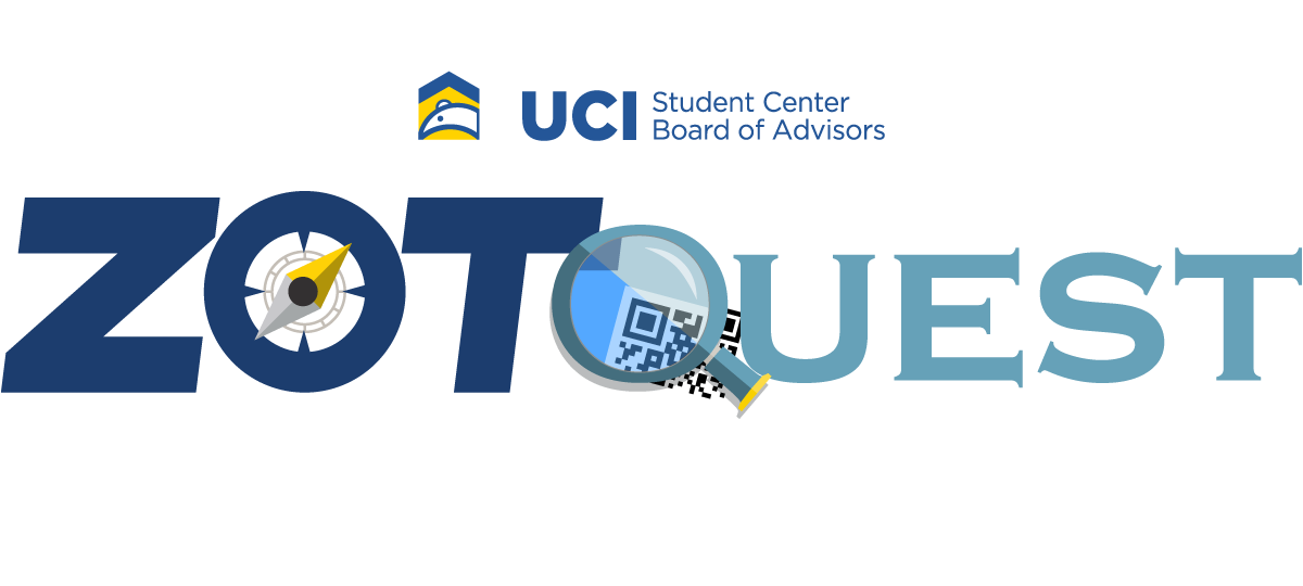 UCI Student Center & Event Services · zotquesttitlehorizontal